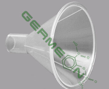 12009316 Воронка полипропиленовая Kartell для порошков, 100/25/24,8 мм