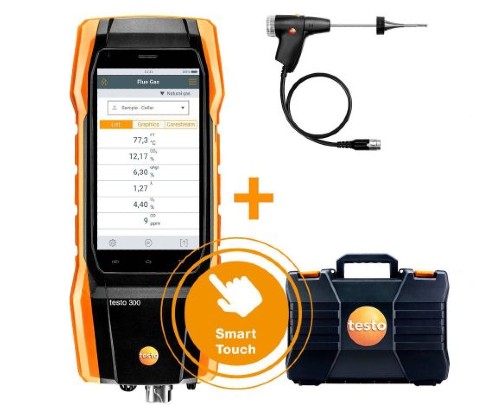 TESTO 0564 3002 86 Анализатор дымовых газов TESTO 300
