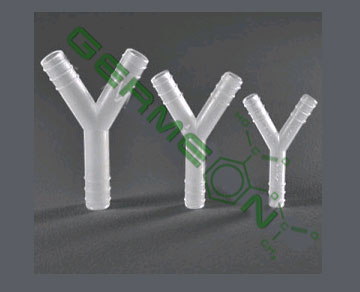 12011314 Переходник Y-образный Kartell полипропиленовый, 4 мм