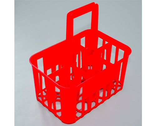 11002201 Корзина для транспортировки бутылок Kartell, на 6 мест, D до 92 мм