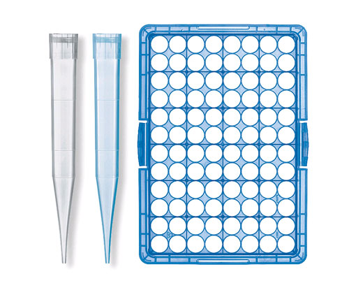 VITLAB 155900 Tip-Box с синим поддоном, без наконечников, 1 шт/упак