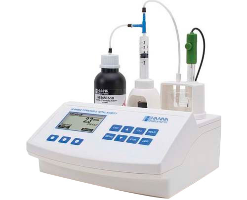 Hanna Instruments HI 84502 Минититратор для определения титруемой кислотности в вине, без поверки